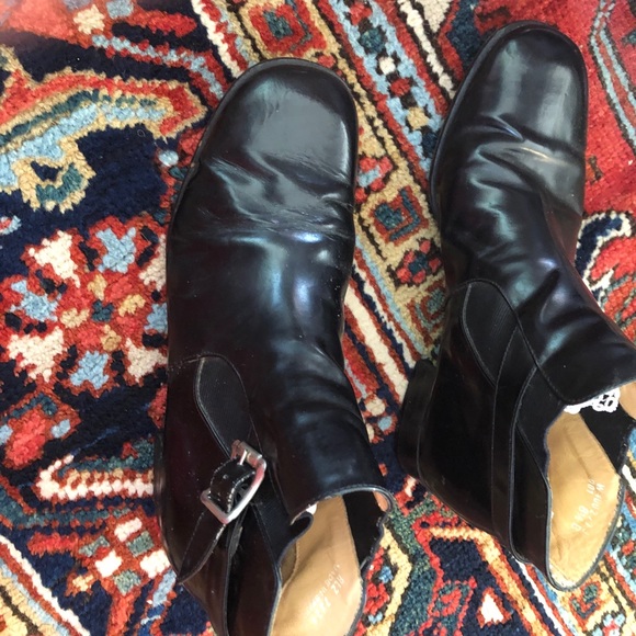 Ralph Lauren black leather ankle books Size 8.5M - Picture 3 of 7